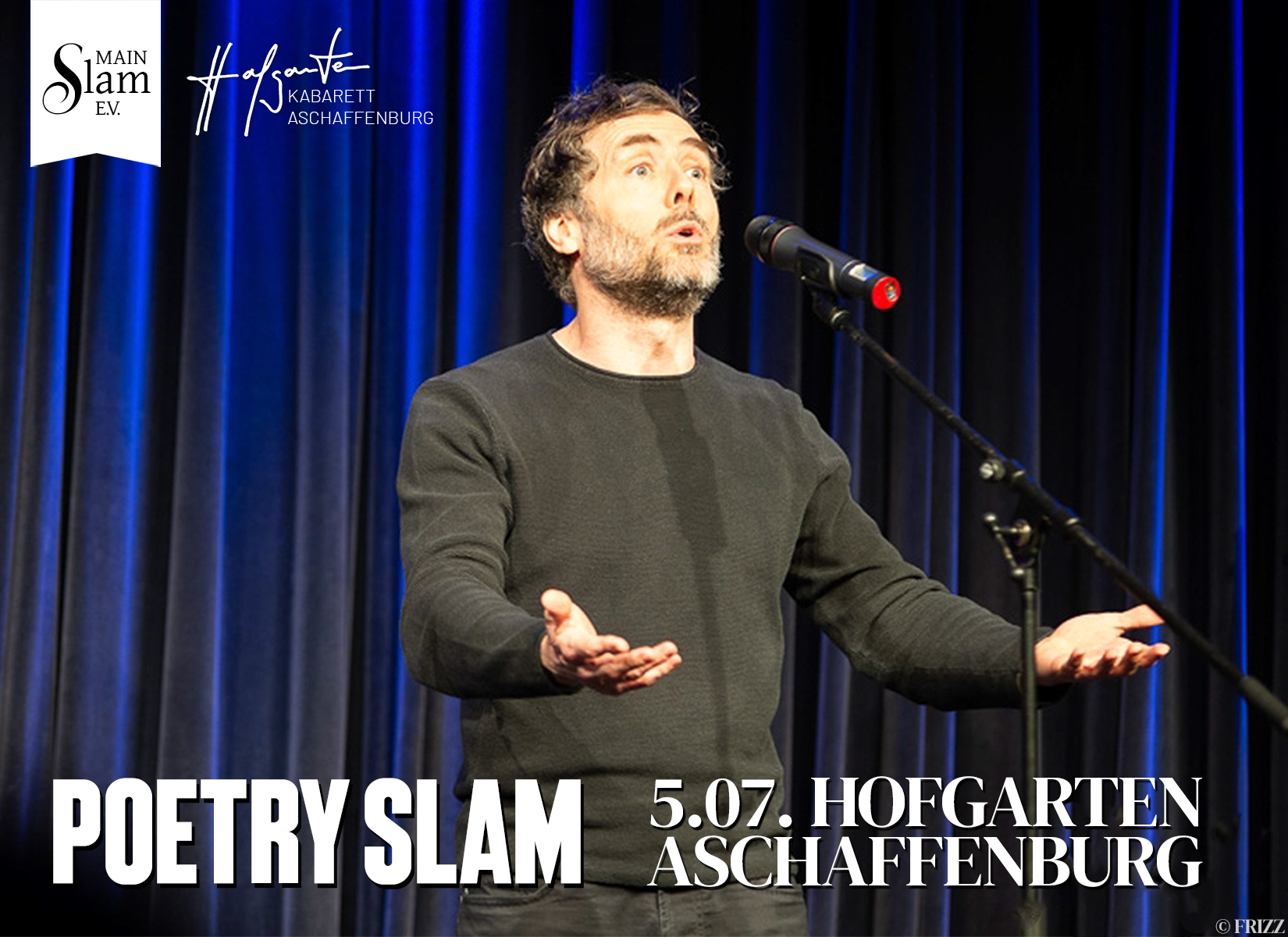 Poetry Slam Aschaffenburg Hofgarten Kabarett